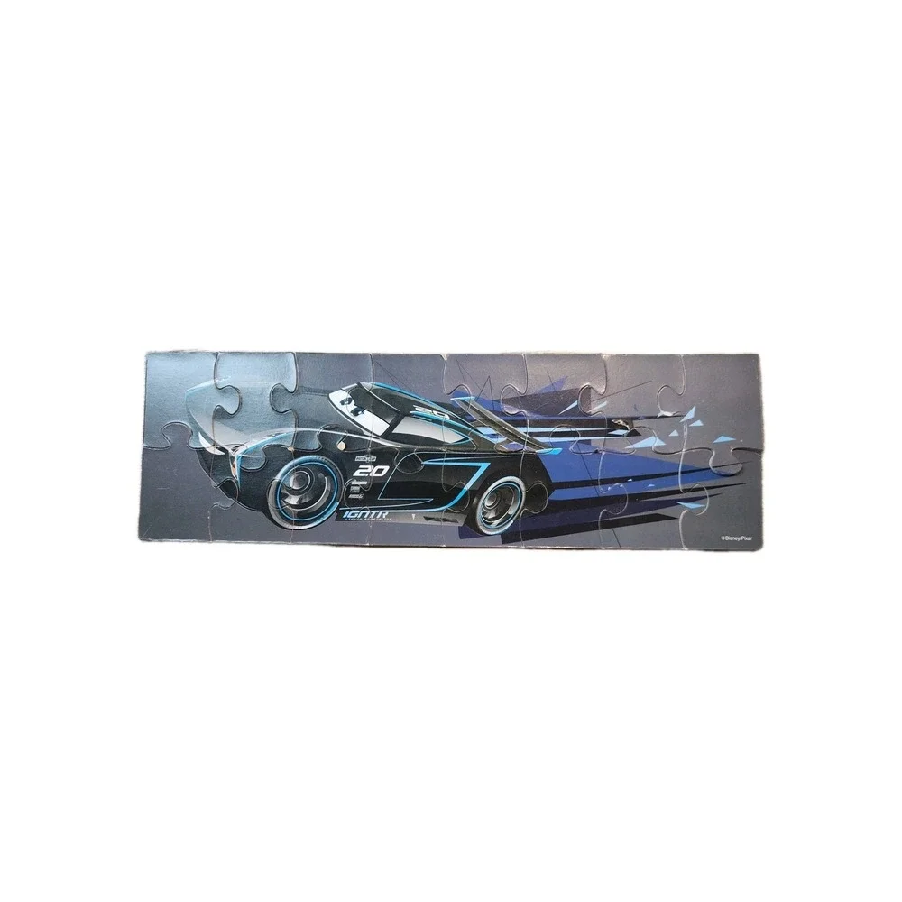 Cars Puzzle Set - Red, Yellow, Black